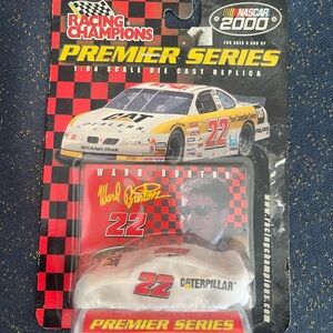 Racing Champions White and Red Die-Cast Cars